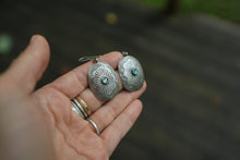 Load image into Gallery viewer, Repurposed Concho Earrings (kyanite)