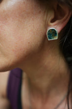 Load image into Gallery viewer, Morning Dew Jasper Studs