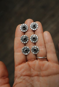 Black Hole Sun Earrings