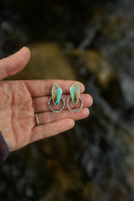 Load image into Gallery viewer, Fish and Stone Stud Earrings