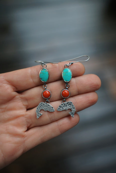 Fish On Earrings