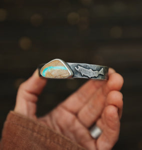 For the Love of Fishing Cuff