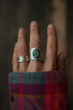 Load image into Gallery viewer, Chrysoprase and Opal stacker set