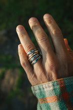 Load image into Gallery viewer, Hand-Forged Stacker Rings!!