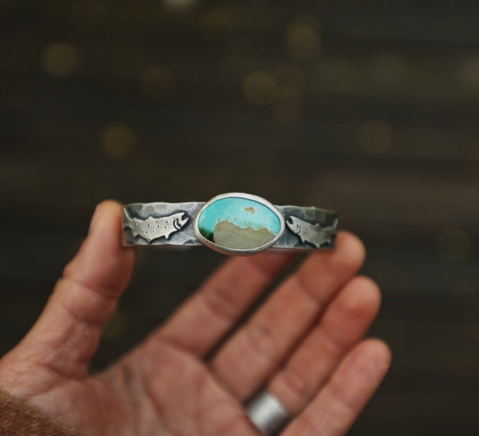 For the Love of Fishing Cuff