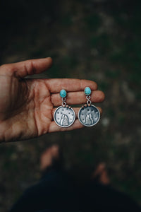 Moon Phase Howls earrings