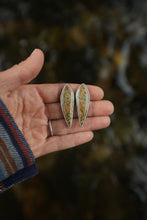 Load image into Gallery viewer, Morning Dew jasper studs