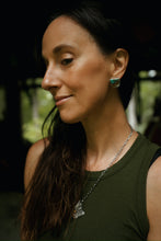 Load image into Gallery viewer, Water and Space Stud Earrings