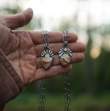 Load image into Gallery viewer, Jasper Sun Necklace
