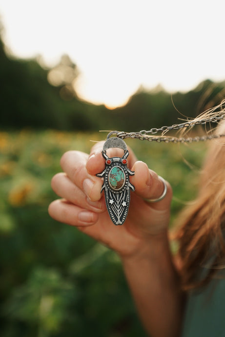 Periodical Cicada Necklace