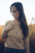 Load image into Gallery viewer, Antler and Stone Necklace