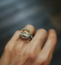 Load image into Gallery viewer, Palomino Jasper Stacker Ring set (size 6)