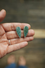 Load image into Gallery viewer, Morning Dew Jasper Studs
