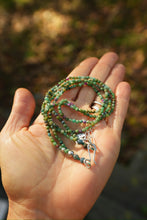 Load image into Gallery viewer, Double Ruby Fuchsite Bead Strand