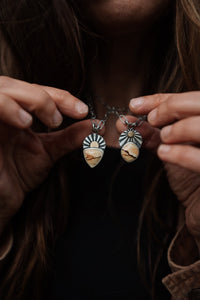 Jasper Sun Necklace