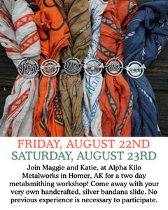 Homer, Alaska Bandana Slide Workshop