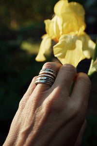 Hand-Forged Stacker Rings!!
