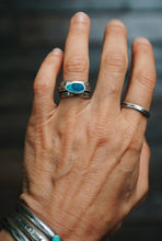 Load image into Gallery viewer, Australian Opal Stacker Ring set (5.75)