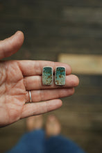 Load image into Gallery viewer, Morning Dew Jasper Studs