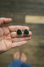 Load image into Gallery viewer, Morning Dew Jasper Studs