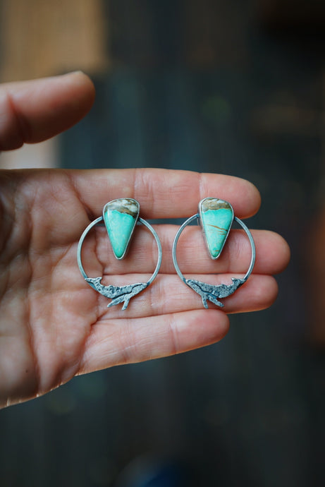 The Whale Earrings