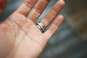 Palomino Jasper Stacker Ring set (size 6)