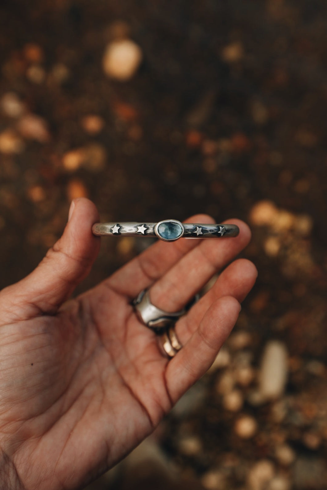 Topaz and Stars Cuff PRE-ORDER
