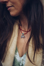 Load image into Gallery viewer, Rabbit Rabbit Red Coral Beaded Necklace