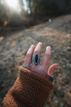 Load image into Gallery viewer, Black Wolf Ring