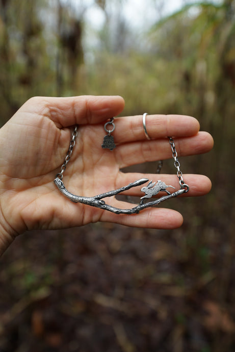 Appalachia Cottontail Necklace