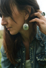 Load image into Gallery viewer, Repurposed Concho Earrings