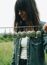 Load image into Gallery viewer, Repurposed Concho Earrings