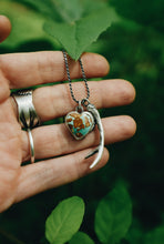 Load image into Gallery viewer, Antler &amp; Stone Necklace