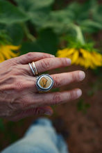 Load image into Gallery viewer, Canyon Wren And Wild Horse Jasper Ring