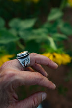 Load image into Gallery viewer, Canyon Wren And Wild Horse Jasper Ring