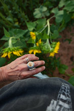 Load image into Gallery viewer, Canyon Wren And Wild Horse Jasper Ring