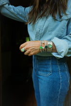 Load image into Gallery viewer, Green Onyx Cuff