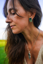 Load image into Gallery viewer, Morning Dew Jasper Studs