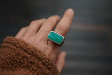 Load image into Gallery viewer, The Chrysoprase Ring - Size 8.5