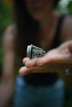 Load image into Gallery viewer, Wolf and Deer Ring