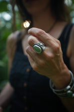 Load image into Gallery viewer, Wolf and Deer Ring