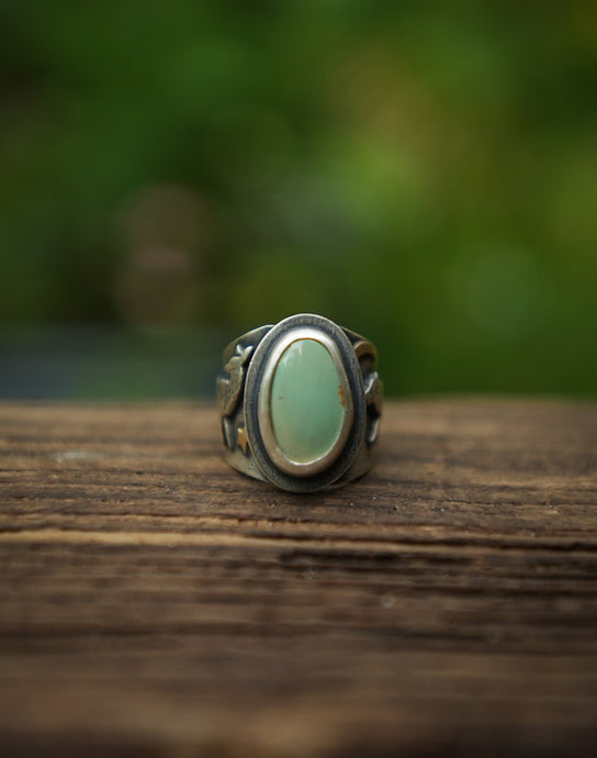 Wolf and Deer Ring