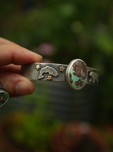 Bear and Trout cuff