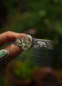 Bear and Trout cuff