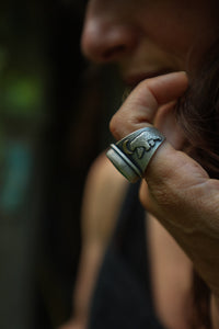 Bear and Trout Ring