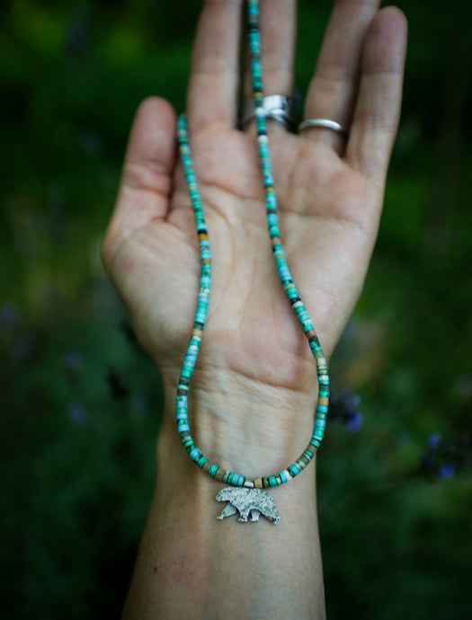 Bear necklace