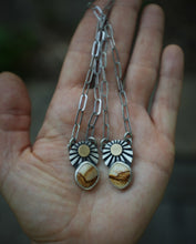 Load image into Gallery viewer, Jasper Sun Necklace
