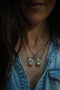 Jasper Sun Necklace