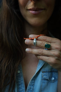 Crayfish Claw Spiny Oyster Bead necklace