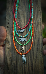 Bear necklace